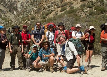 Desert Backpack crowd